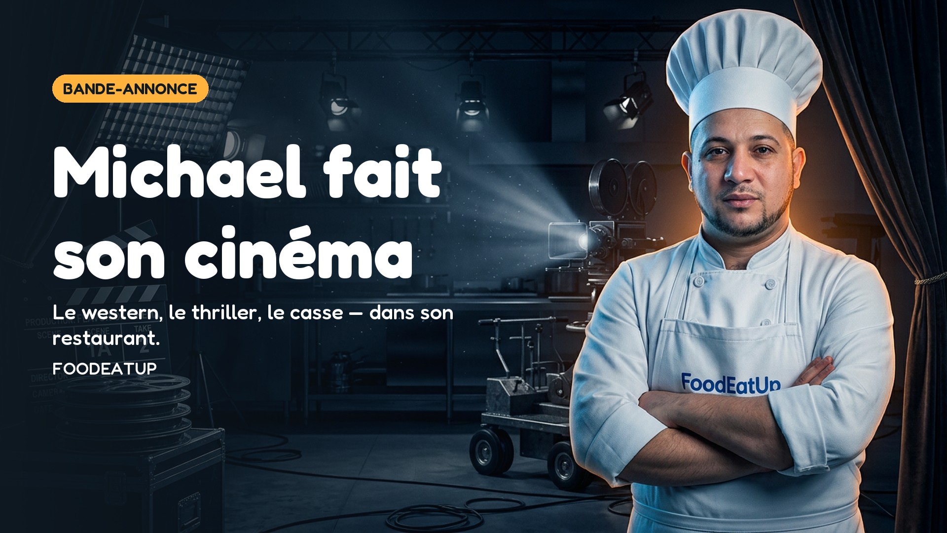 Affiche du teasing — Michael fait son cinéma