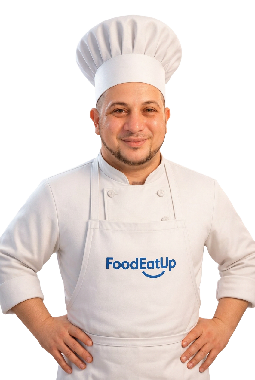 Le chef FoodEatUp, personnage principal de la série