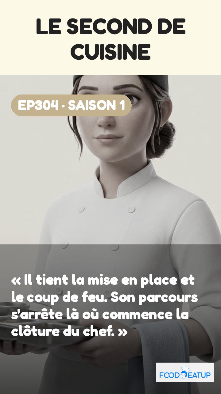 Vignette de l'épisode 304 — Il prépare ce que le chef décidera