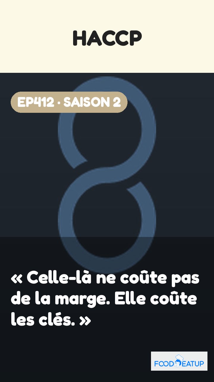 Vignette de l'épisode 412 — HACCP — le droit d'exercer