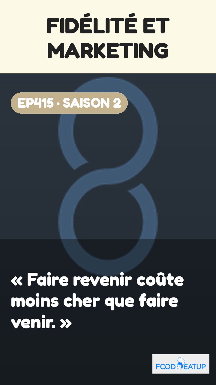Vignette de l'épisode 415 — Fidélité et marketing — l'usine à revenir