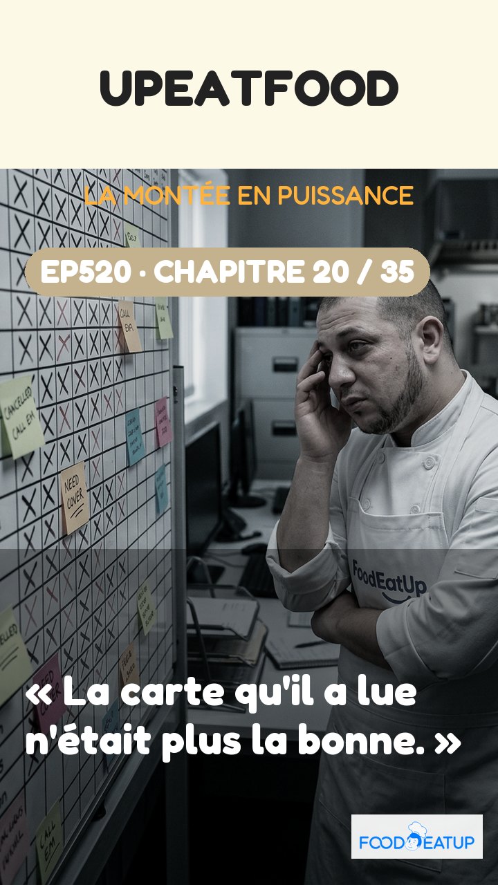Vignette de l'épisode 520 — La carte date de mardi