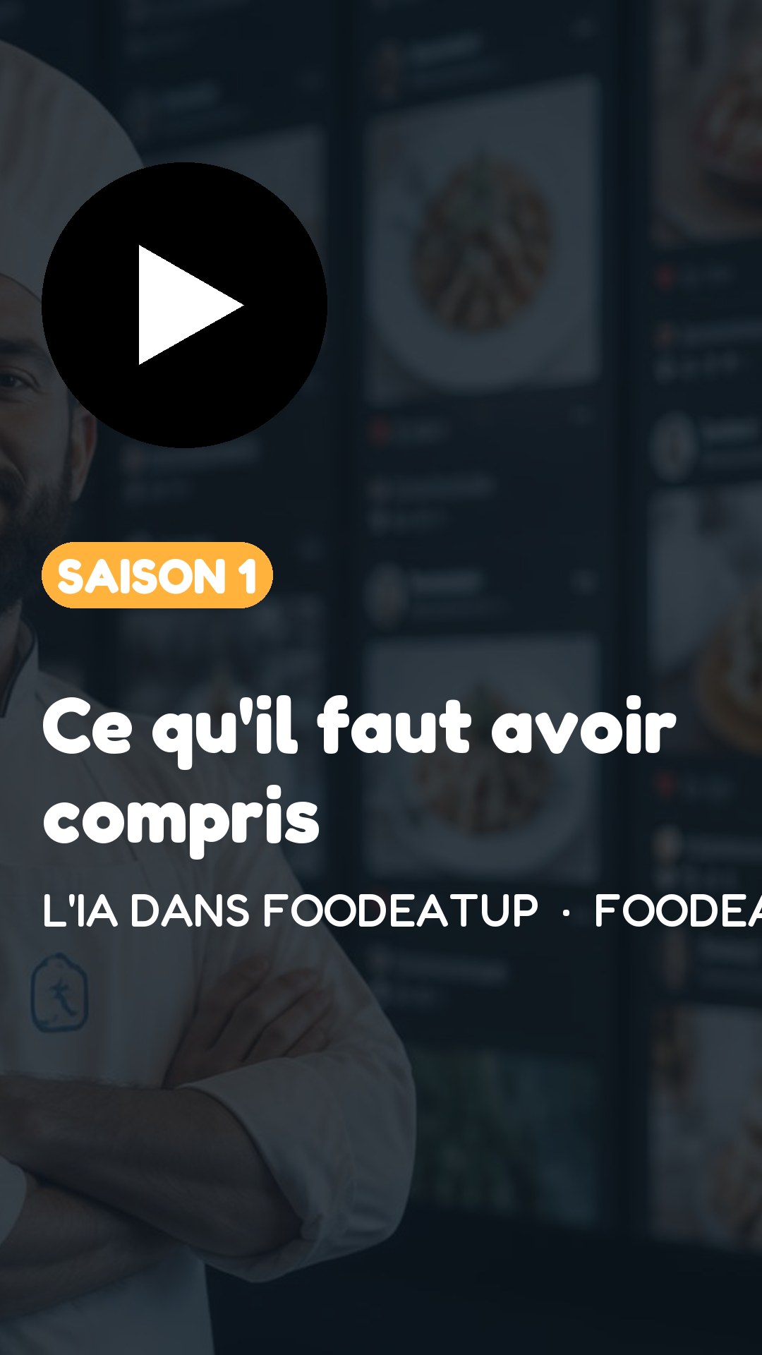 Vignette TikTok — L'IA dans FoodEatUp, saison 1 : Ce qu'il faut avoir compris