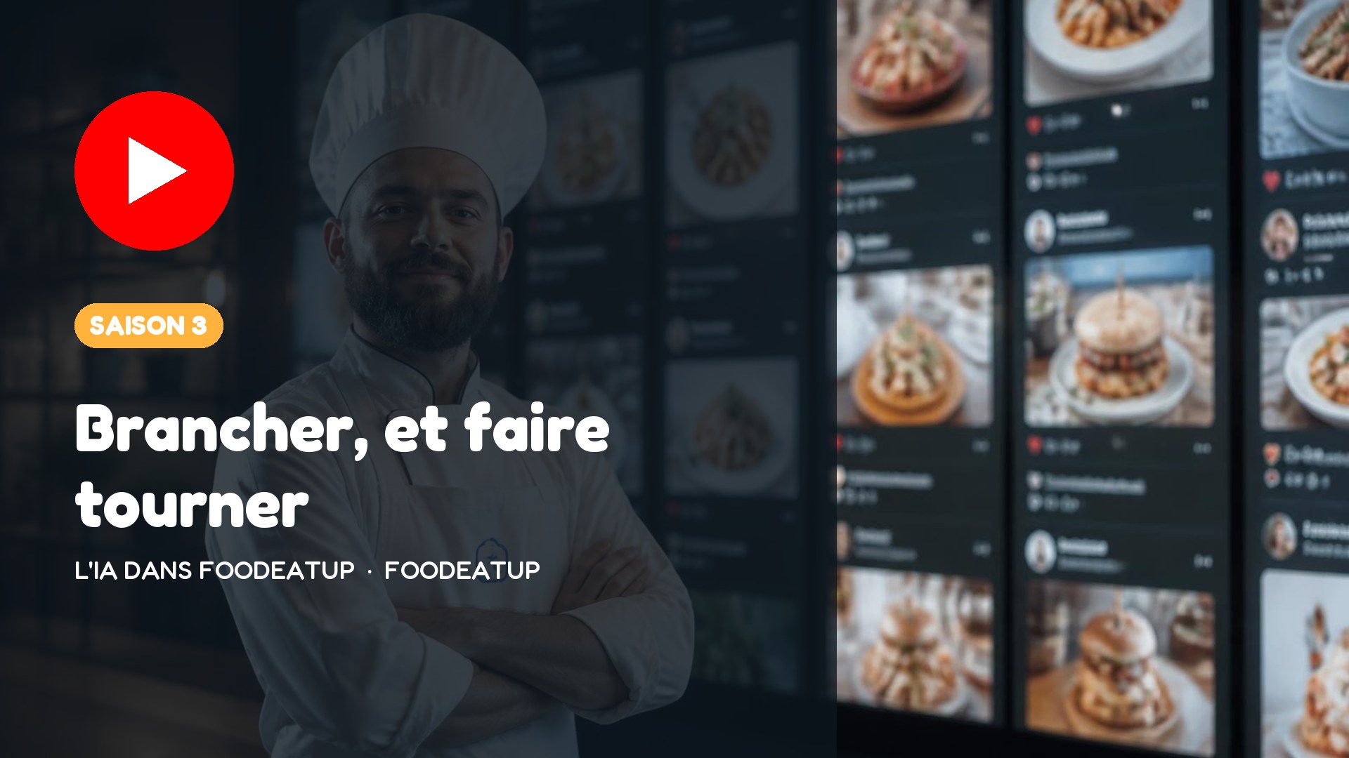 L'IA dans FoodEatUp · saison 3 — Brancher, et faire tourner